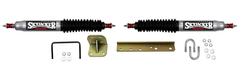 Skyjacker 9240 Dual Stabilizer Kit – Silver Hardware With Black Bushings 1
