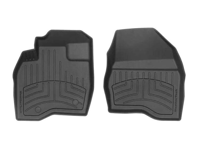 Weathertech Floorliner Hp – Heavy-Duty Front Interior Floor Mats In Black (Part #447041Im) 1