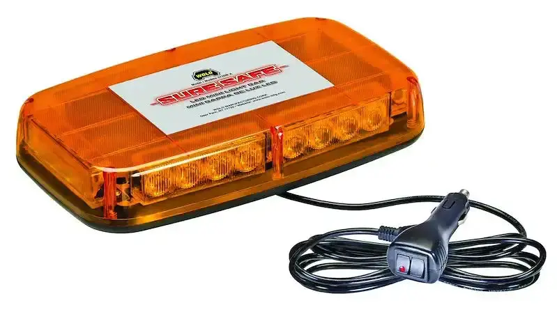 Wolo 3720M-A Sure Safe Gen3 Amber Magnetic Warning Light 1